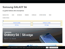 Tablet Screenshot of galaxys6italia.com